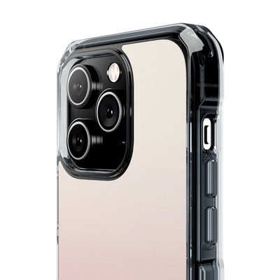 Pink Impact MagSafe Phone Case for iPhone - Frosted Blush Horizon