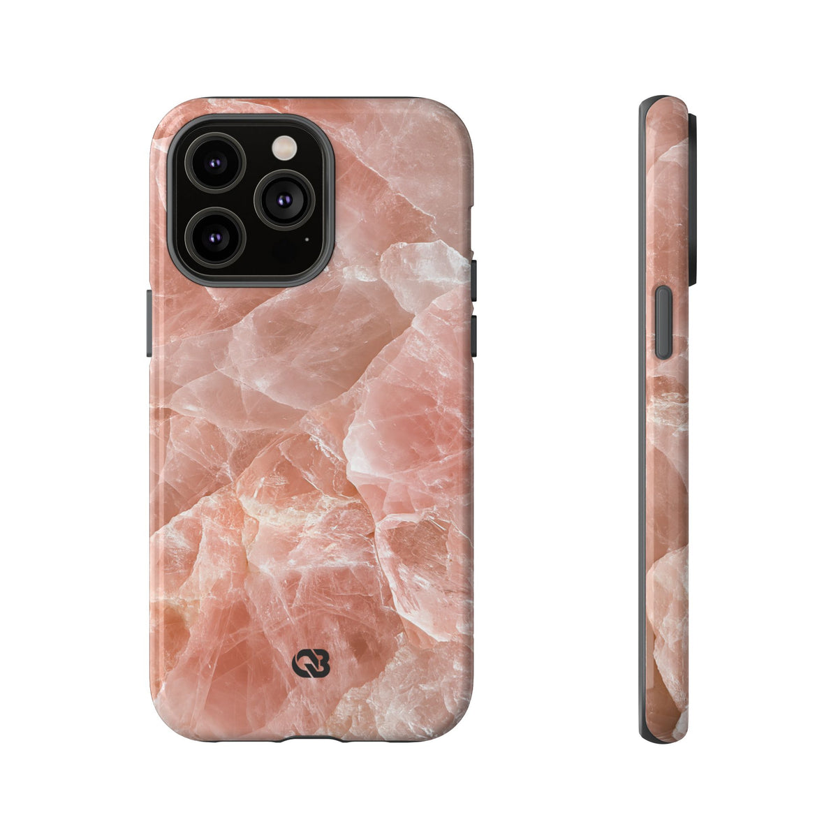 Rose Quartz Facet · Tough Phone Case for iPhone · Pink