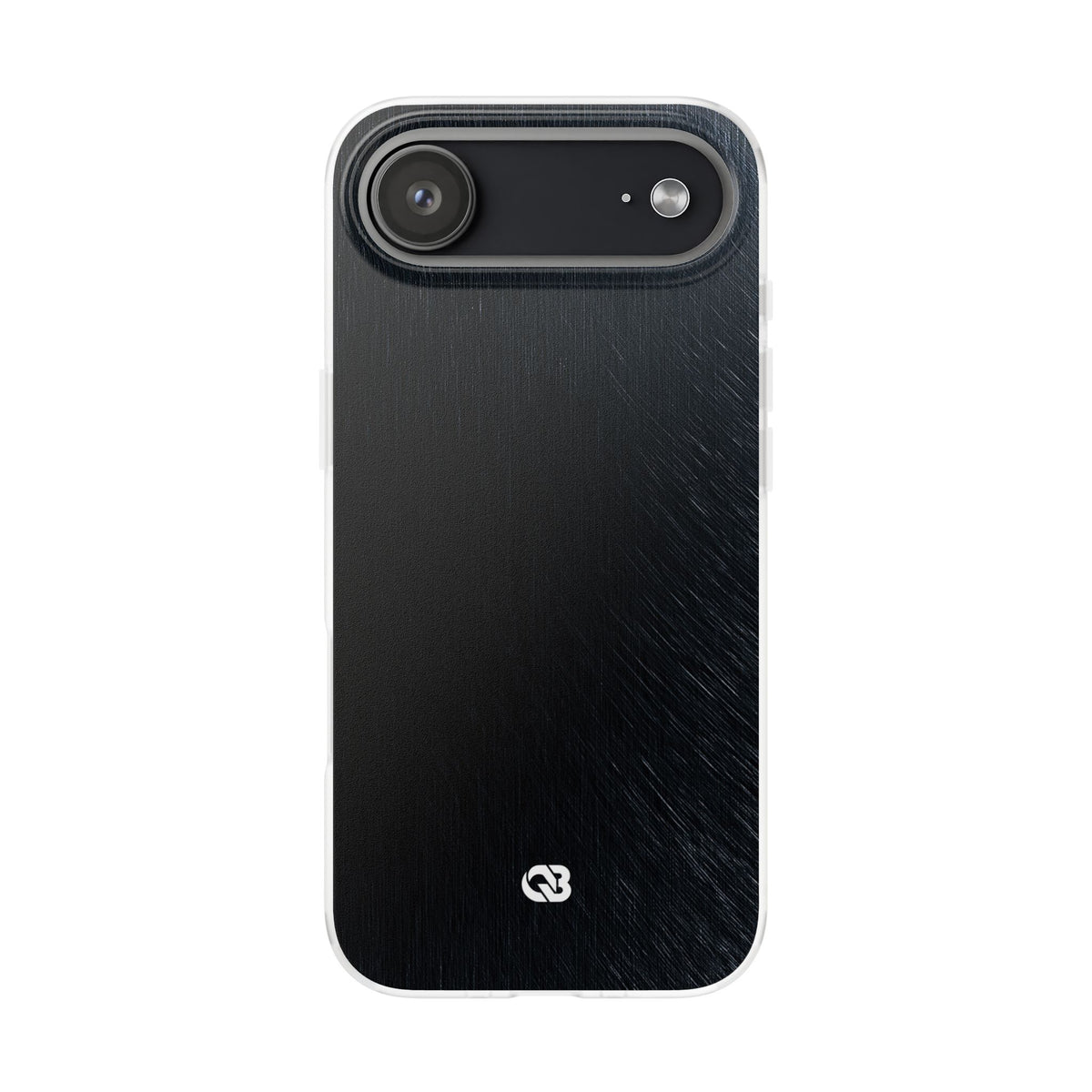 Brushed Obsidian Steel · Lite Phone Case for iPhone ·  Black