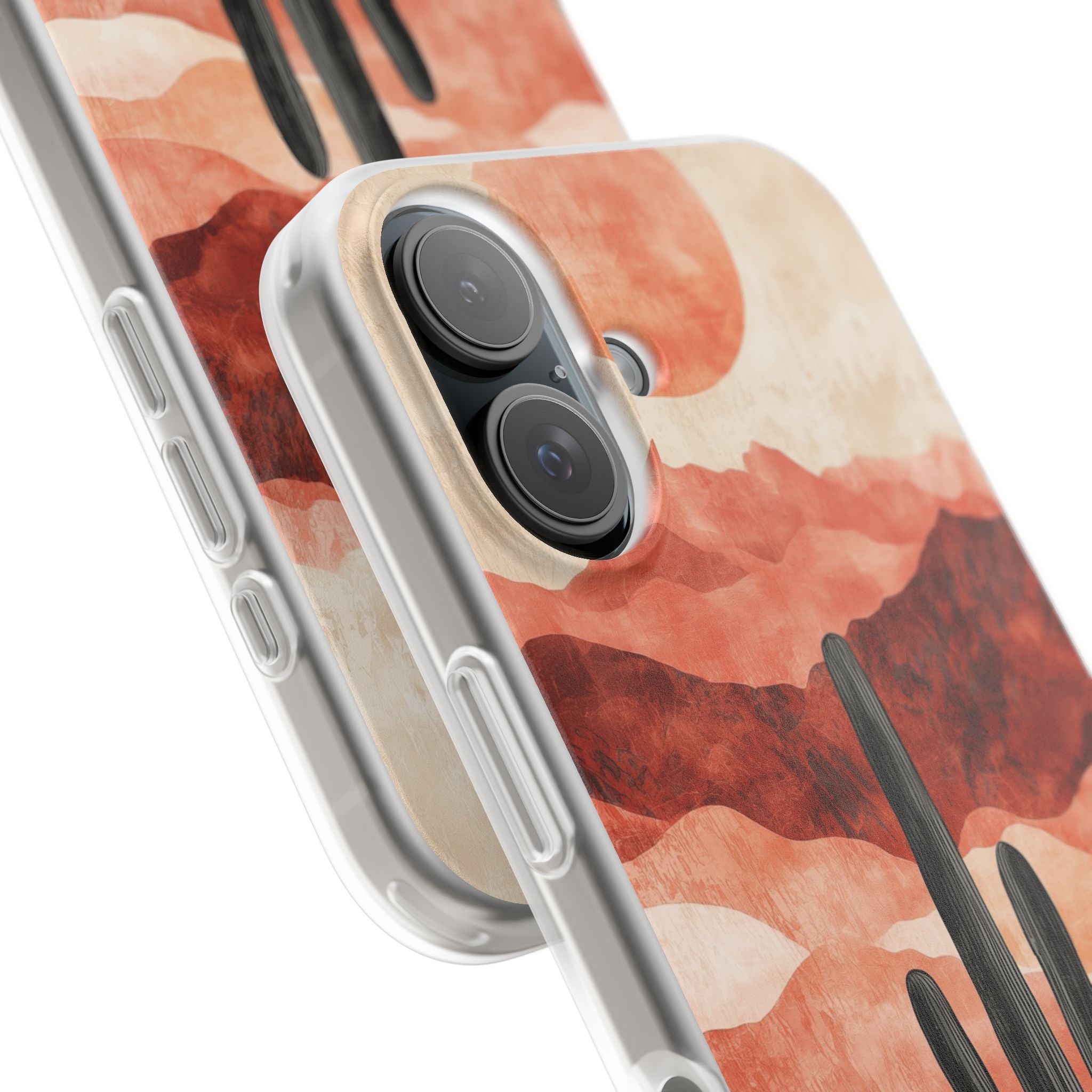 Terracotta Desert Sun · Soft Handyhülle für iPhone