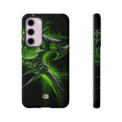 Cyber Sigil Grid · Tough Phone Case for Samsung · Green