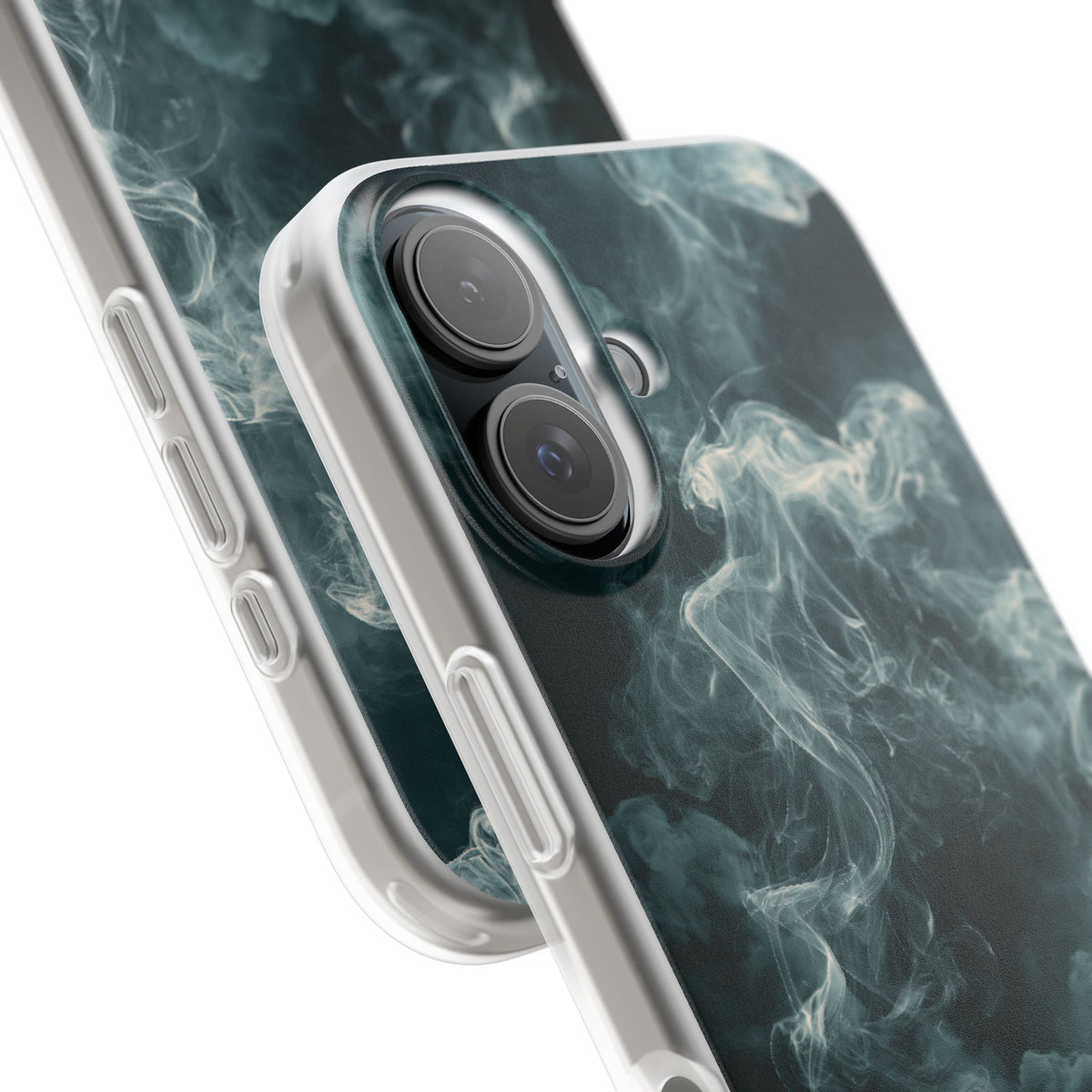 Luminescent Vapor Drift · Lite Phone Case for iPhone ·  Teal