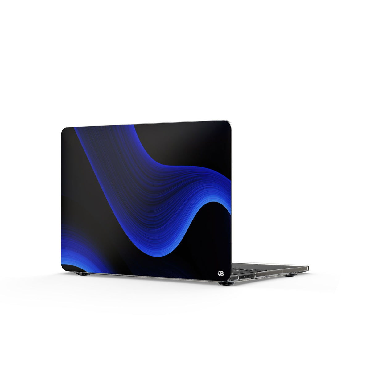 Cobalt Horizon · Clear Hard Case for MacBook · Blue