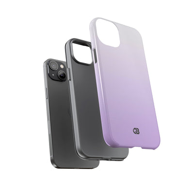 Purple Tough Phone Case for iPhone - Frosted Lavender Fade