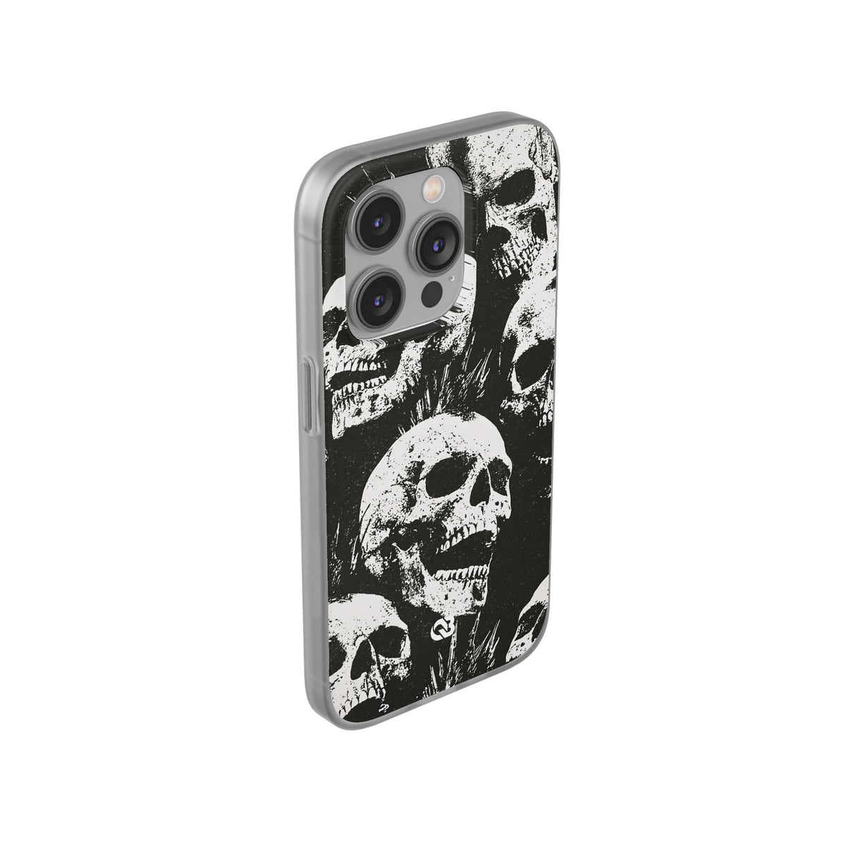 Punk Skull Riot · Lite Phone Case for iPhone ·  Black