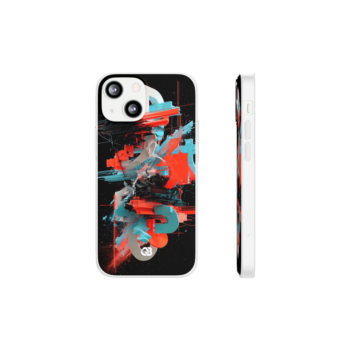 Fragmented Cyber Core · Lite Phone Case for iPhone ·  Black
