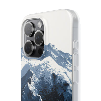 Fjord Summit Bear · Lite Phone Case for iPhone ·  Blue
