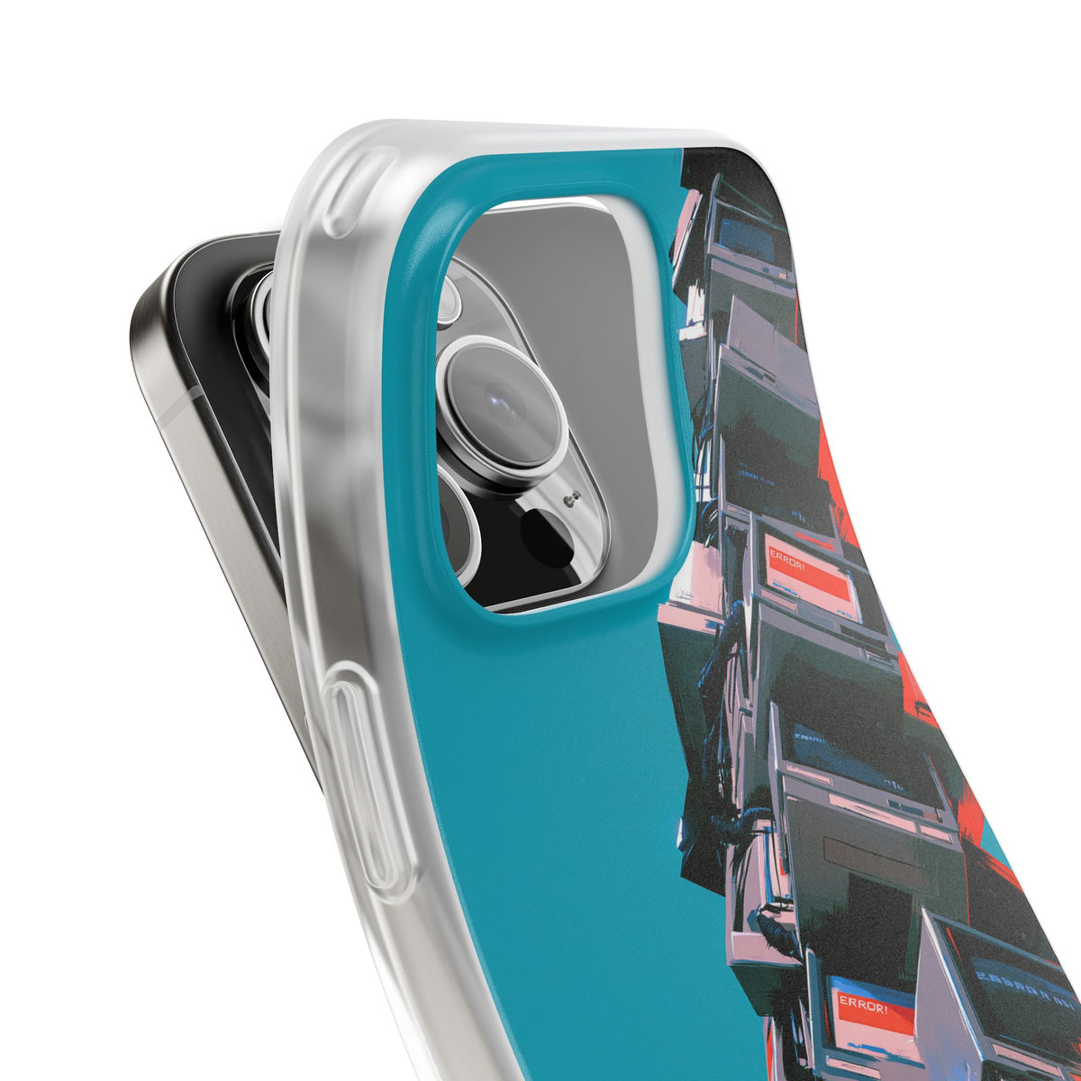 System Error Spire · Lite Phone Case for iPhone ·  Teal