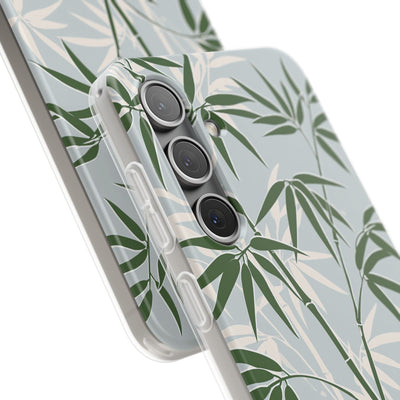 Green Lite Phone Case for Samsung - Kyoto Bamboo Canopy