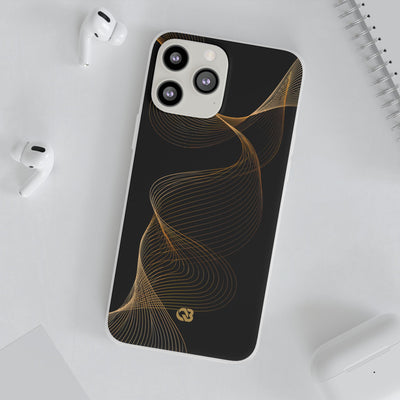 Golden Horizon Drift · Lite Phone Case for iPhone ·  Black