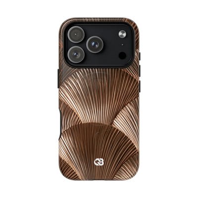 Rose Gilded Fan · Tough 2.0 Magnetic Phone Case for iPhone · Gold