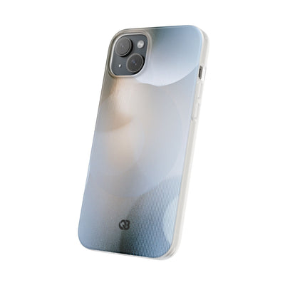White Lite Phone Case for iPhone - Frosted Ribbed Sphere