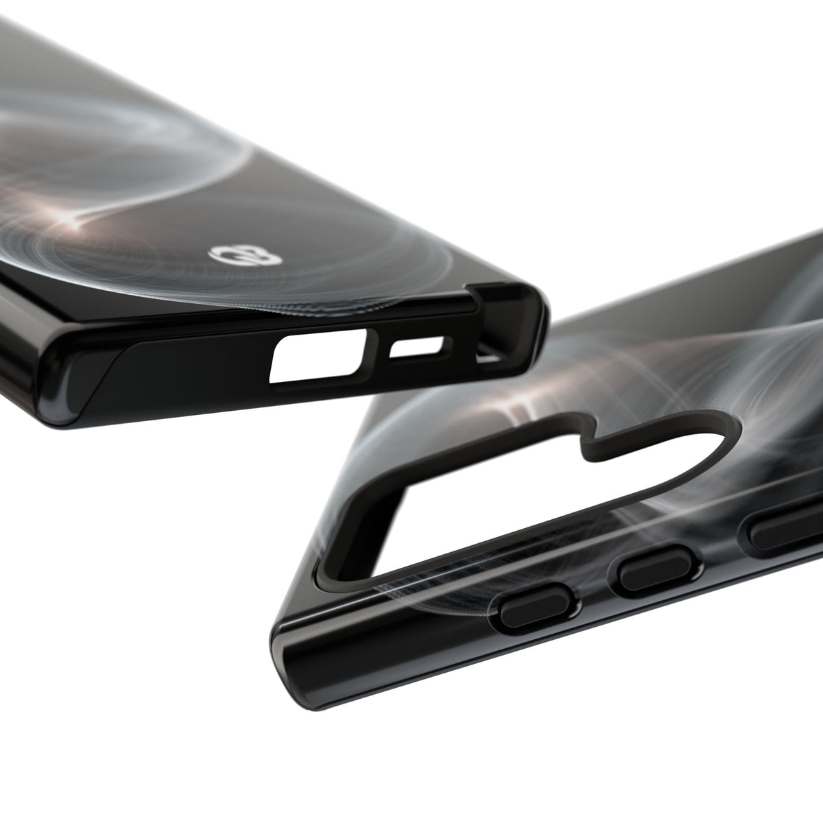 Luminous Vortex · Tough Phone Case for Samsung · Black