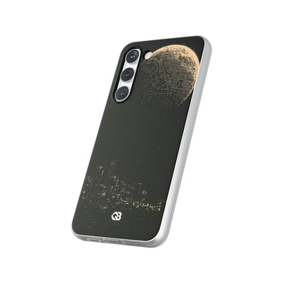 Lunar Metropolis Nocturne · Lite Phone Case for Samsung · Black