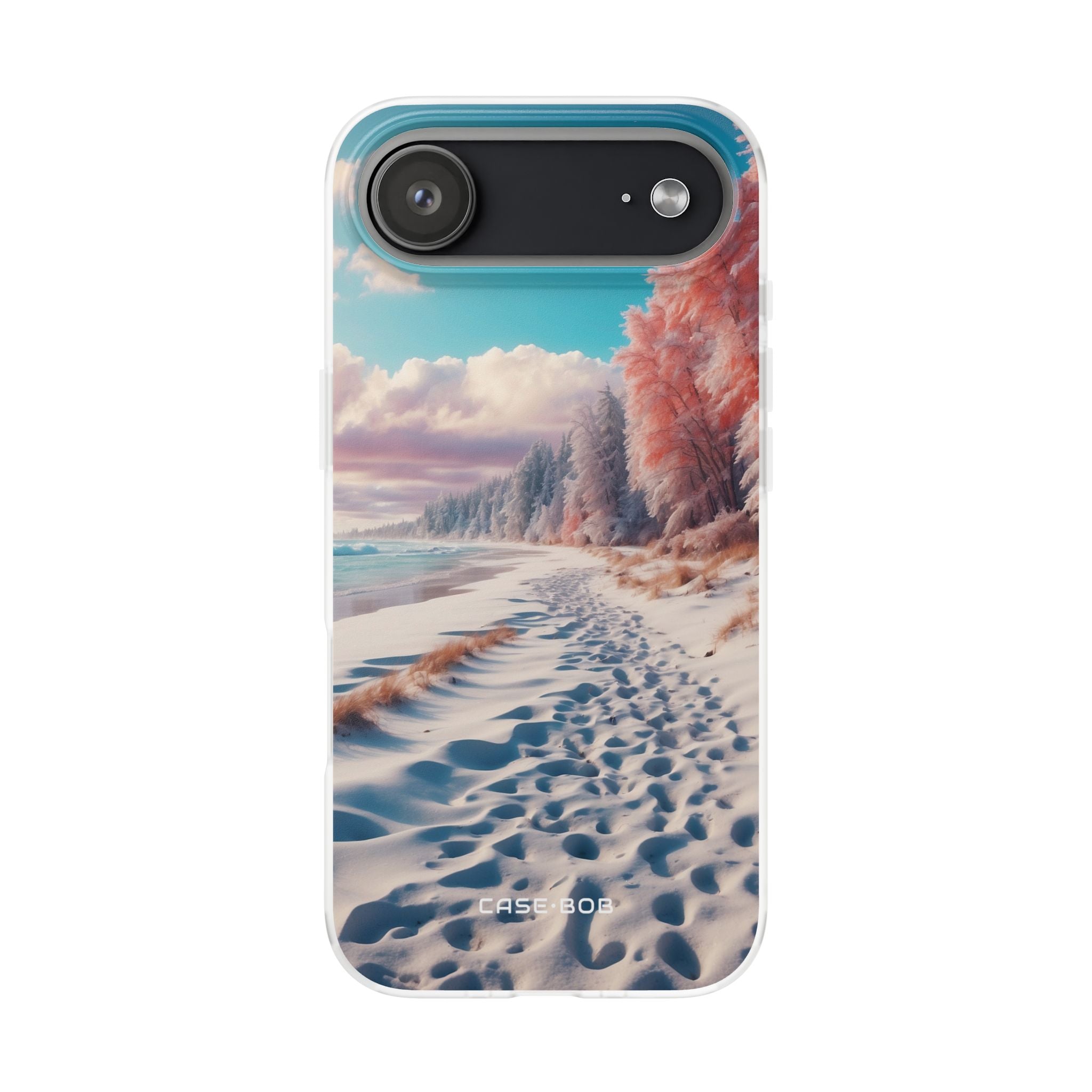 Snowy Footprints iPhone 17 Air Case - Soft - CASE•BOB