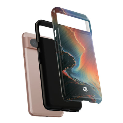 Prismatic Aura Shift · Tough Phone Case for Pixel ·  Blue