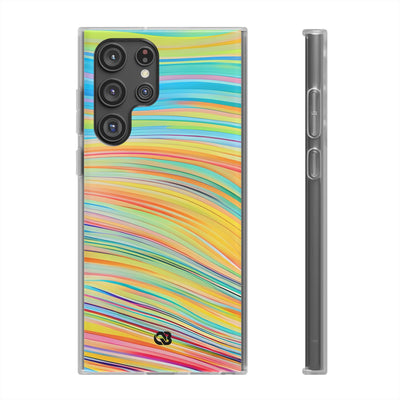 Prism Ribbon Flux · Soft Custodia per Samsung