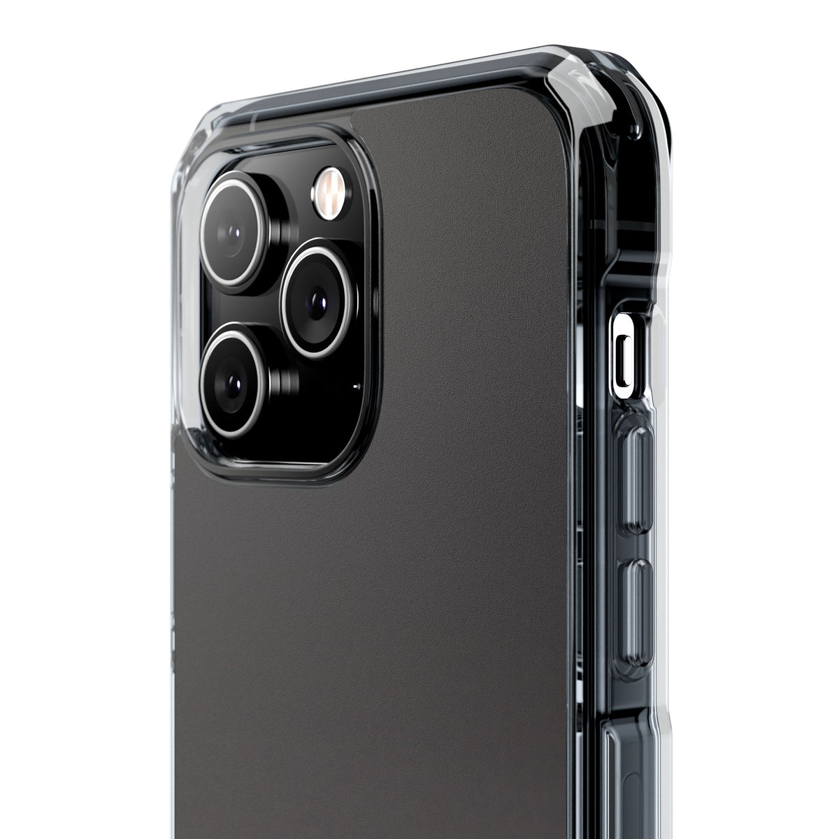 Obsidian Fade · Clear Impact Magnetic Phone Case for iPhone ·  Black