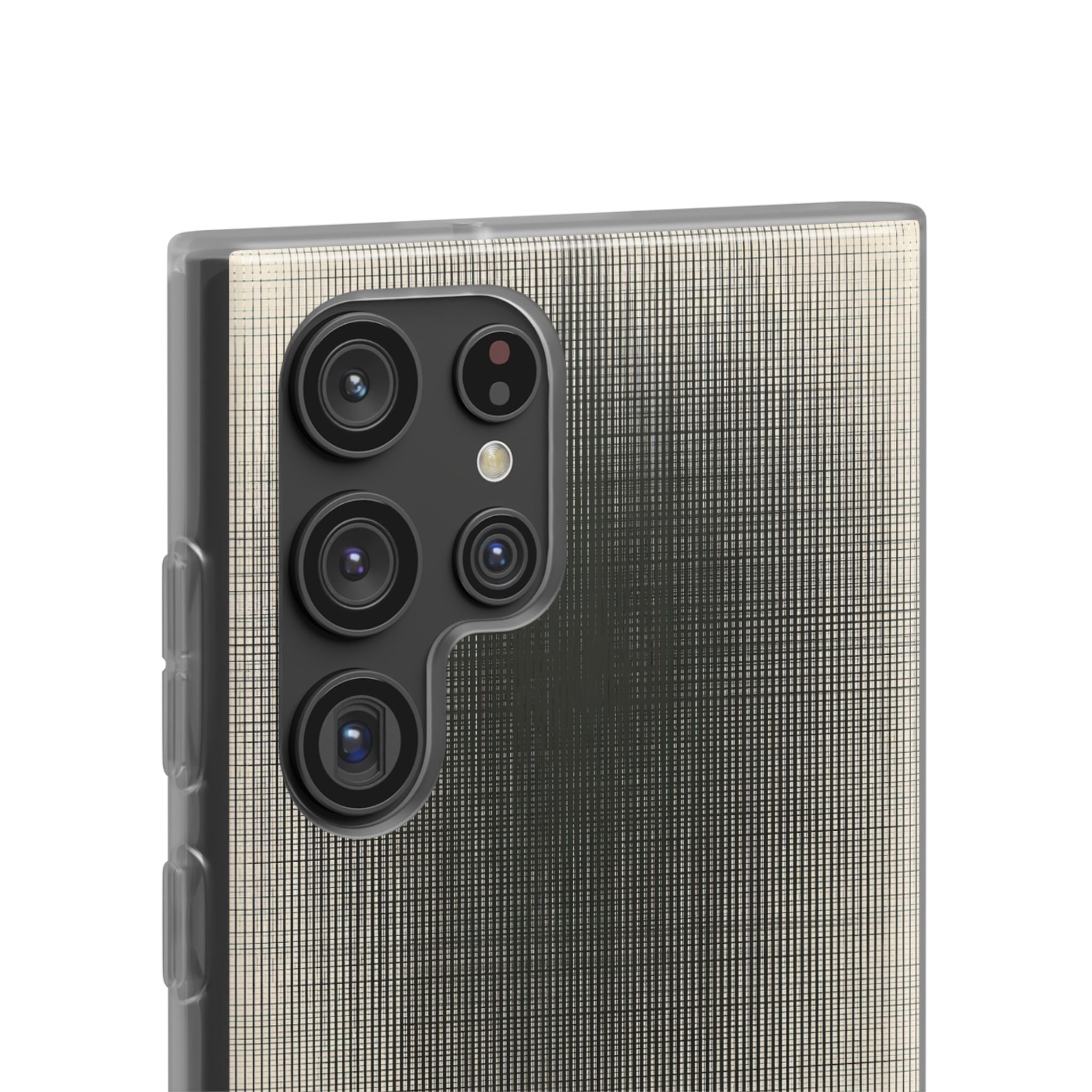 Beige Lite Phone Case for Samsung - Carbon Screen Grid