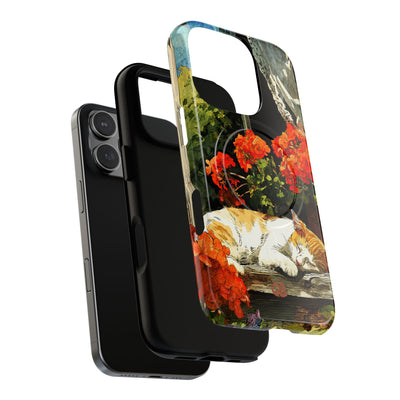 Sleeping Ginger Bloom · Tough+ Phone Case for iPhone · Magsafe