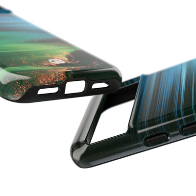 Digital Shoreline Drift · Tough Phone Case for Pixel ·  Teal