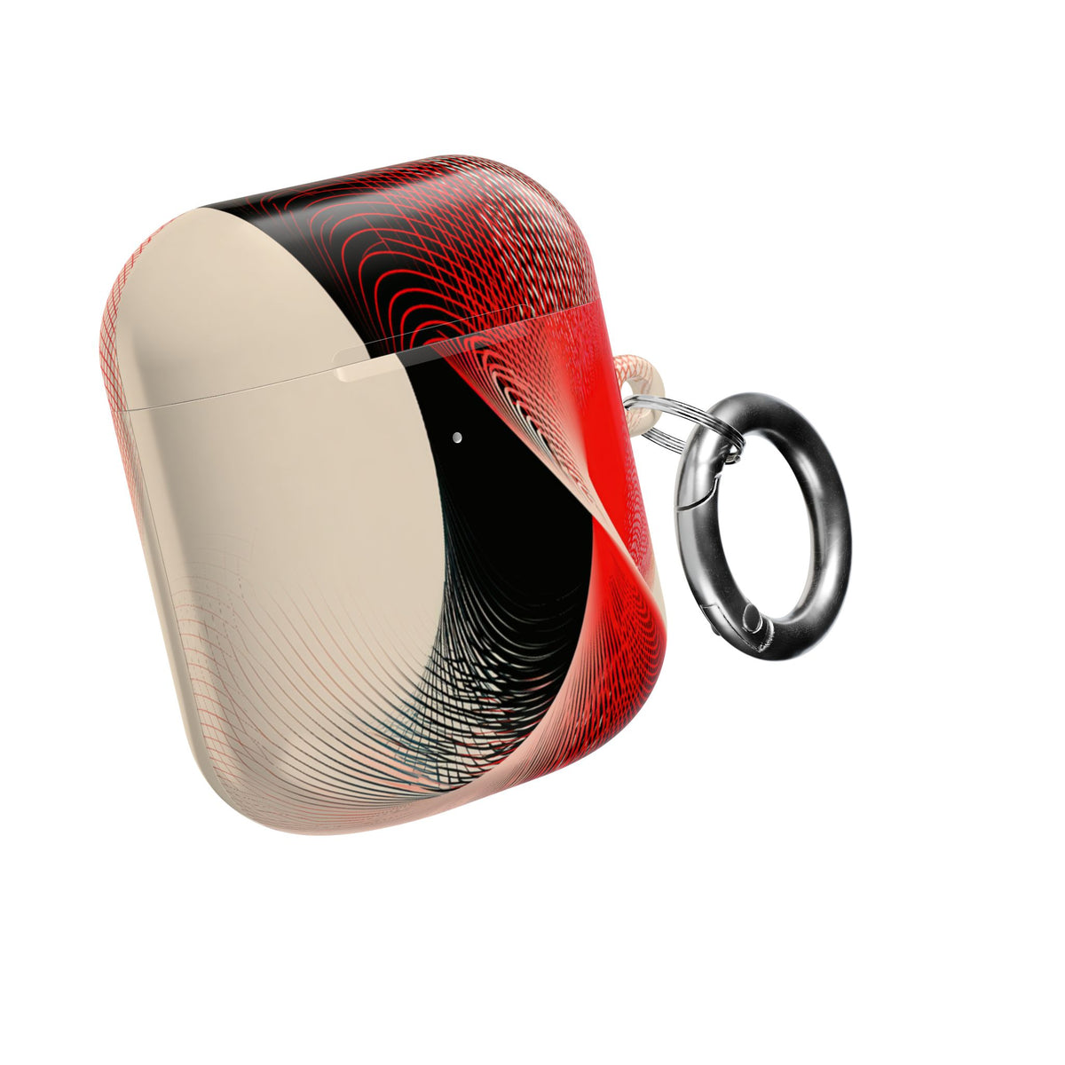 Parametric Helix · Hard Case for AirPods & AirPods Pro · Red