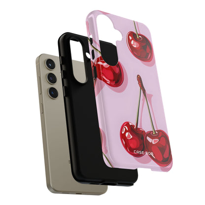 Glossy Cherry Burst Samsung S24 Case - Tough - CASE•BOB