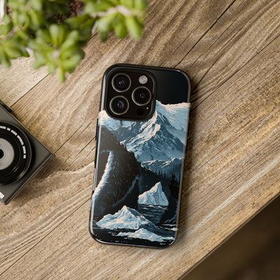 Nordic Arctic Bear · Tough Phone Case for iPhone · Black