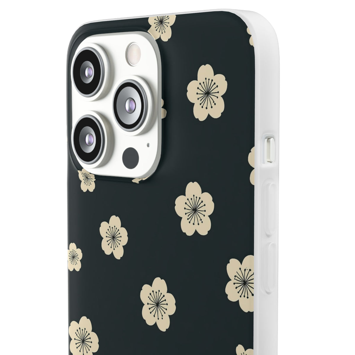Midnight Sakura Bloom · Lite Phone Case for iPhone ·  Black