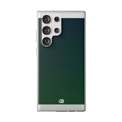 Green Lite Phone Case for Samsung - Midnight Pine Horizon