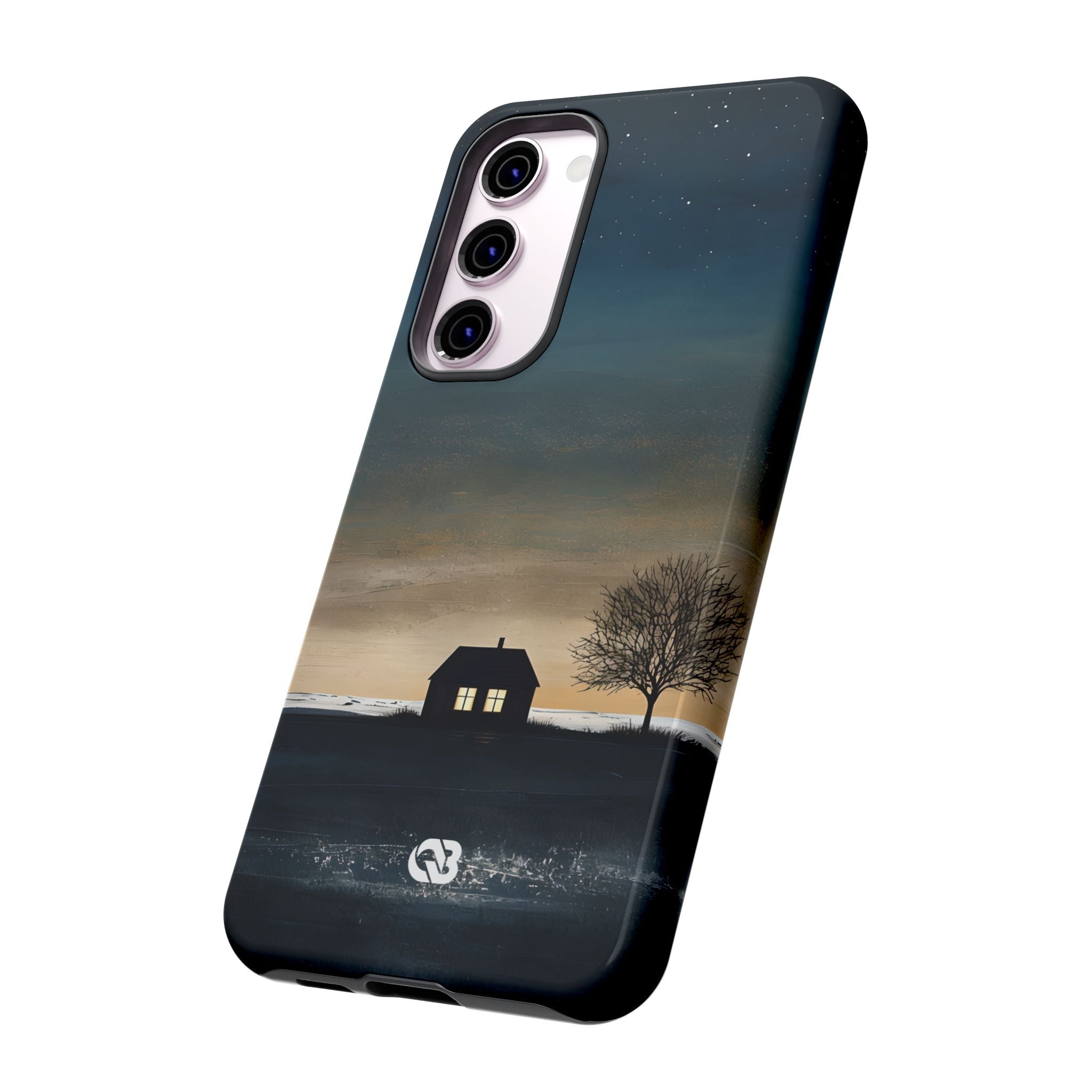 Midnight Cabin Glow · Tough Handyhülle für Samsung