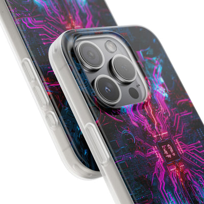 Neural Circuit Core · Lite Phone Case for iPhone ·  Black
