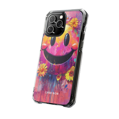 Smiley Bloom iPhone 14 Pro Max - Impact suojakotelo