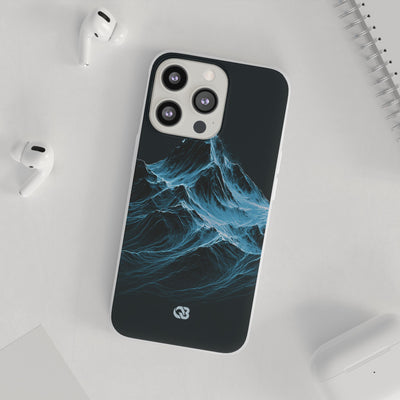 Nordic Frost Peak · Lite Phone Case for iPhone ·  Blue