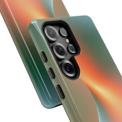 Radiant Contour · Tough Phone Case for Samsung · Orange