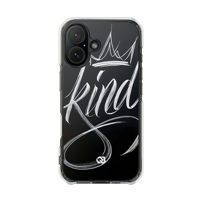 Noir Crown Script · Impact Phone Case for iPhone · Magsafe
