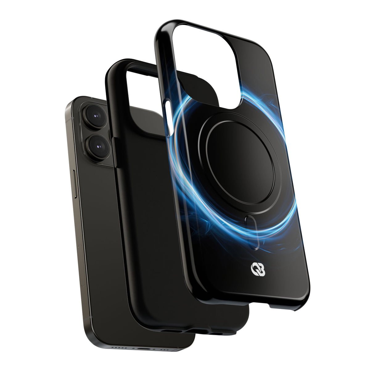 Luminous Corona · Tough 2.0 Magnetic Phone Case for iPhone · Blue
