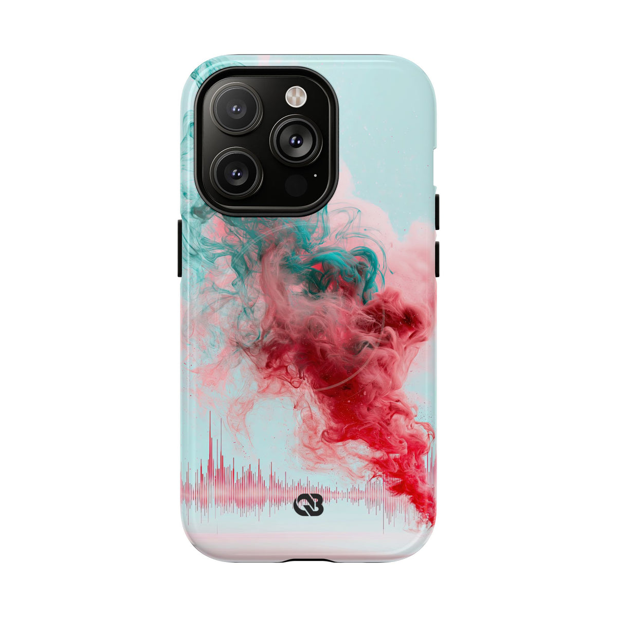 Sonic Bloom · Tough 2.0 Magnetic Phone Case for iPhone · Red