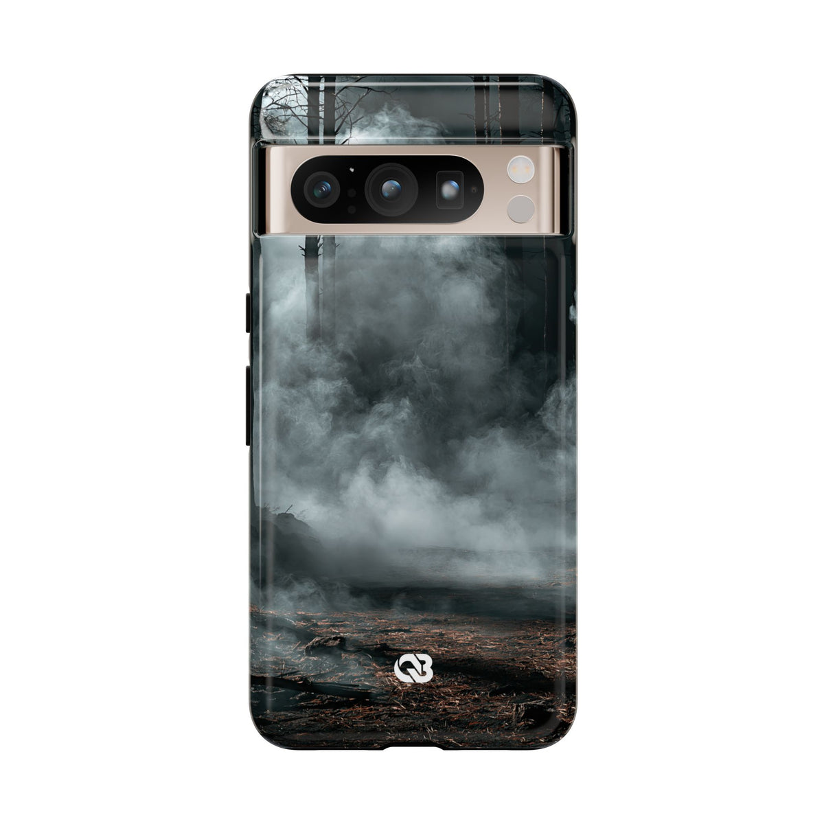 Shadowed Pine Mist · Tough Phone Case for Pixel ·  Black