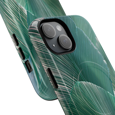 Translucent Fan Palm · Tough 2.0 Magnetic Phone Case for iPhone · Teal