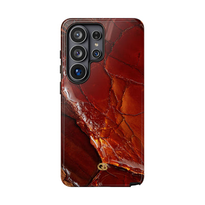 Amber Embrace · Tough Phone Case for Samsung · Brown