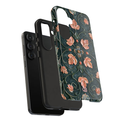 Florentine Rose Arabesque · Tough Phone Case for Samsung · Green