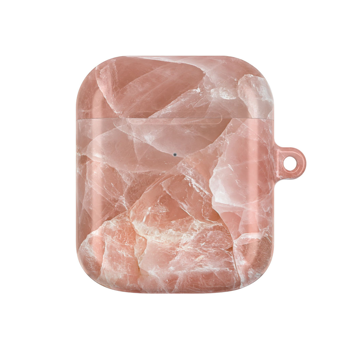Rose Quartz Facet · Hard Case for AirPods & AirPods Pro · Pink