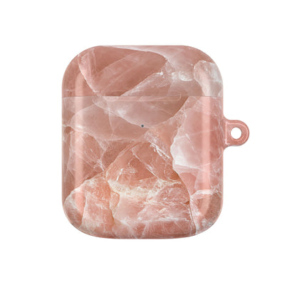 Rose Quartz Facet · Hard Case for AirPods & AirPods Pro · Pink