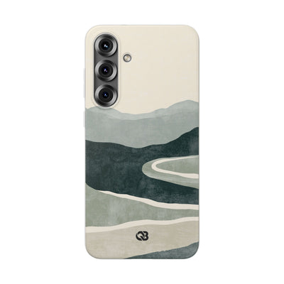 Green Lite Phone Case for Samsung - Misty Sage Valley