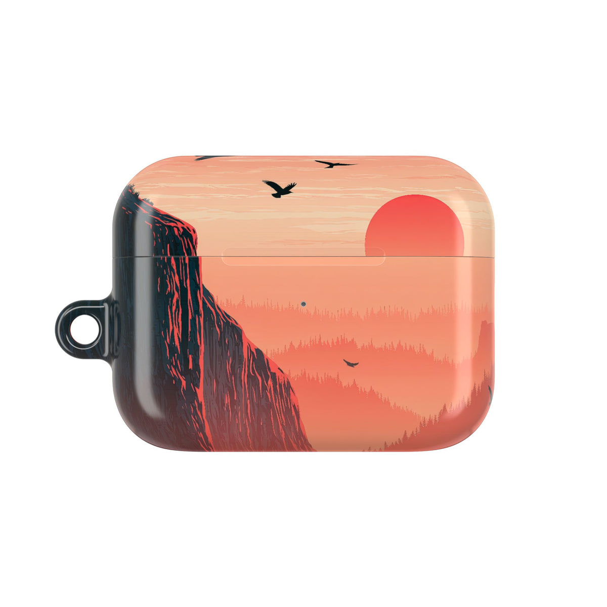 Canyon Dusk · Hard Case for AirPods & AirPods Pro · Orange