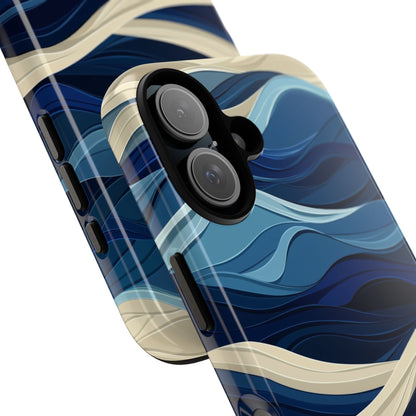 Ocean Rhythm iPhone 16 Case - Tough