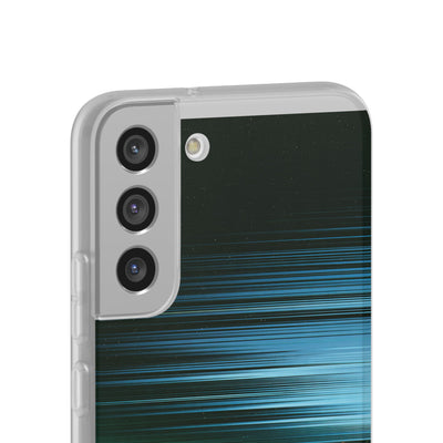 Digital Shoreline Drift · Lite Phone Case for Samsung · Teal