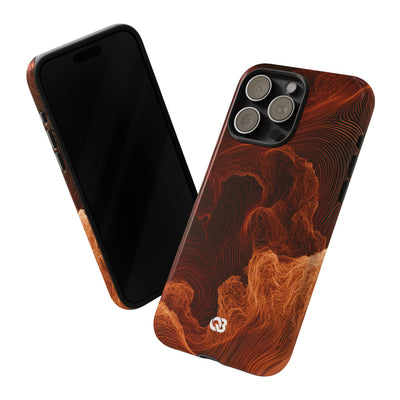 Amber Filament · Tough Phone Case for iPhone · Orange