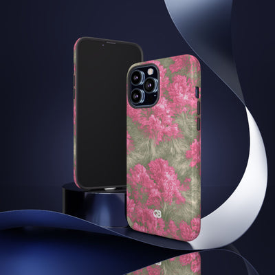 Digital Blossom · Tough Phone Case for iPhone · Pink